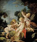 Francois Boucher FRANOI painting